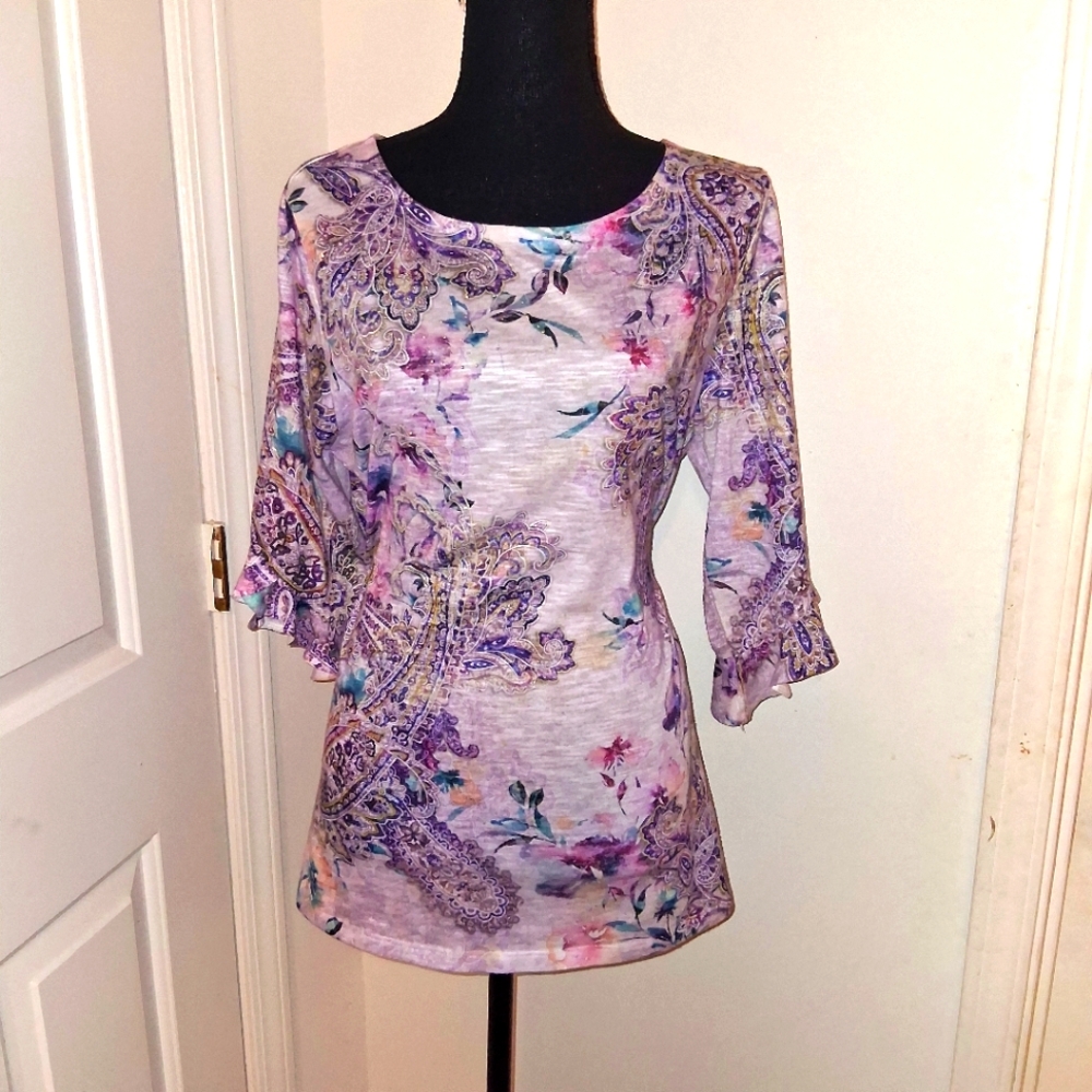 Floral Print Women's Top